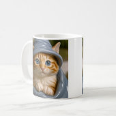 Mug Sorcier Chat Orange (Devant gauche)