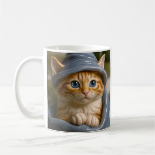 Mug Sorcier Chat Orange