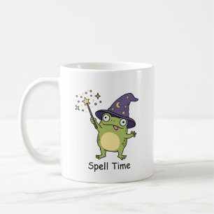 Mug Sorcier Grenouille Lancant des Sorts