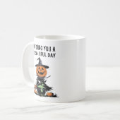 Mug Sorcière citrouille (Devant gauche)