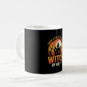 Mug Sorcière Coiffeuse Halloween Design Vintage_1 (Devant gauche)