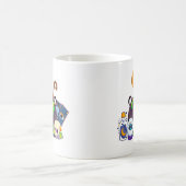 Mug Sorcière Cuisine Cauldron Potion Sous Le Lune (Centre)