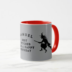 Mug Sorcière d'anniversaire d'Halloween pour enfants