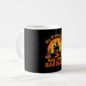 Mug Sorcière de Bar Back Ma Broom S'est Cassée Hallowe (Devant gauche)