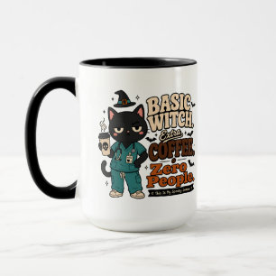 Mug Sorcière de base, café supplémentaire, zéro person