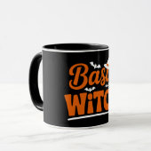 Mug Sorcière de base drôle Halloween (Devant gauche)