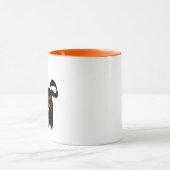 Mug Sorcière de base Halloween Chat Noir (Centre)