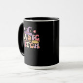 Mug Sorcière de base Halloween sorcière Super Hallowee (Devant gauche)