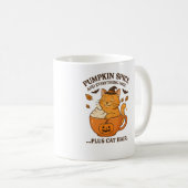 Mug Sorcière de chat gingembre - Joli design d'Hallowe (Devant droit)