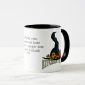 Mug Sorcière de cuisine (Devant droit)