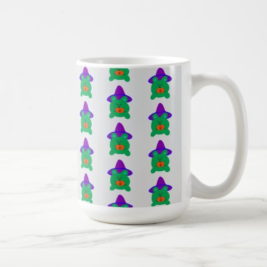 Mug Sorcière de grenouille d'Halloween (Droite)