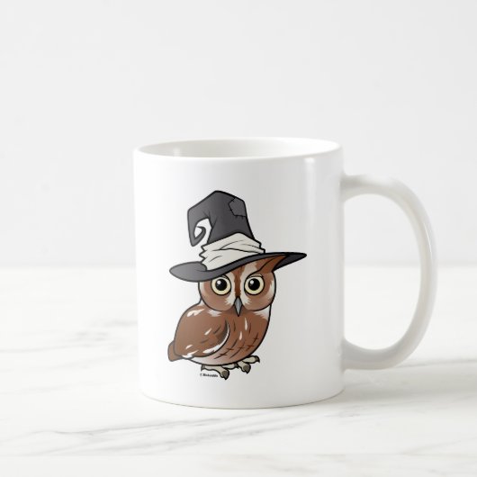 Mug Sorcière de hibou de cri strident de Birdorable (Droite)