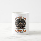 Mug Sorcière de jour de comptable nuit de Halloween li (Centre)