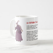 Mug Sorcière de Noël italienne La Befana Dictionnaire (Devant gauche)