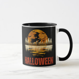 MUG SORCIÈRE DE NUIT D'HALLOWEEN