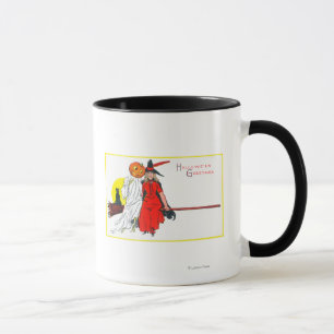 Mug Sorcière de salutations de Halloween