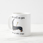 Mug Sorcière de teckel de Weencraft drôle (Devant gauche)