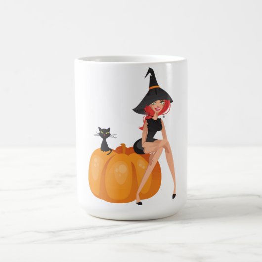MUG SORCIÈRE D'HALLOWEEN (Centre)