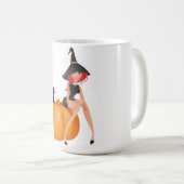 MUG SORCIÈRE D'HALLOWEEN (Devant droit)