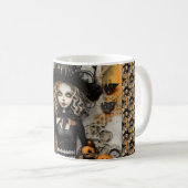 Mug Sorcière d'Halloween (Devant droit)