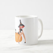 MUG SORCIÈRE D'HALLOWEEN (Devant droit)