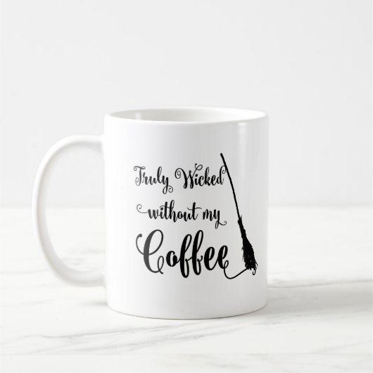 Mug Sorcière drôle (Gauche)