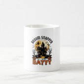 Mug Sorcière drôle Halloween Maison hantée Graphique C (Centre)