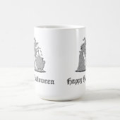 Mug Sorcière en argent et Halloween Cauldron (Centre)