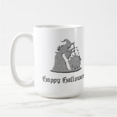 Mug Sorcière en argent et Halloween Cauldron (Gauche)
