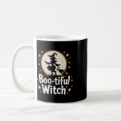 Mug Sorcière en bas Silhouette Halloween Witch Moon 1 (Gauche)