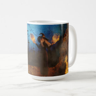Mug Sorcière en feu