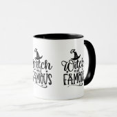 Mug Sorcière et célèbre (Devant droit)