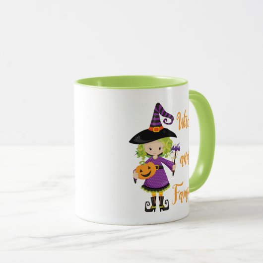 Mug Sorcière et célèbre (Devant droit)