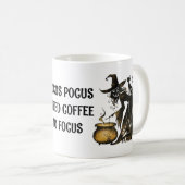 Mug Sorcière et chat (Devant droit)