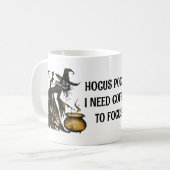 Mug Sorcière et chat (Devant gauche)