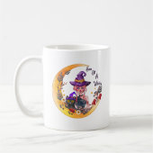 Mug Sorcière et chat noir (Gauche)