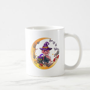 Mug Sorcière et chat noir