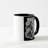 Mug Sorcière et poupée Halloween (Devant droit)