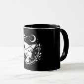 Mug Sorcière Fée Wiccan Magie Sorcières Halloween (Devant droit)