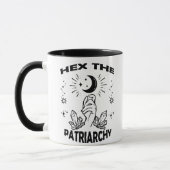 Mug Sorcière féministe, Hex Le Patriarcat (Gauche)