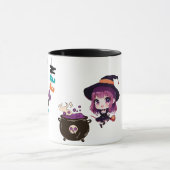 Mug Sorcière/Halloween/Automne (Centre)