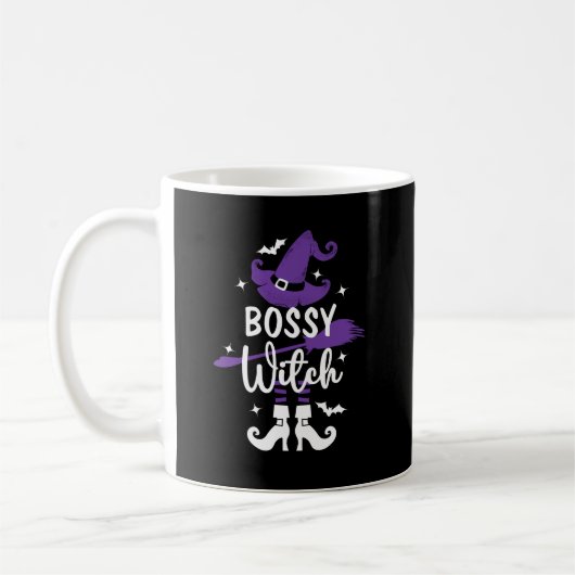 Mug Sorcière Halloween personnalisable (Gauche)