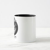 Mug Sorcière jolie & Chat noir Sorcellerie Wicca (Centre)