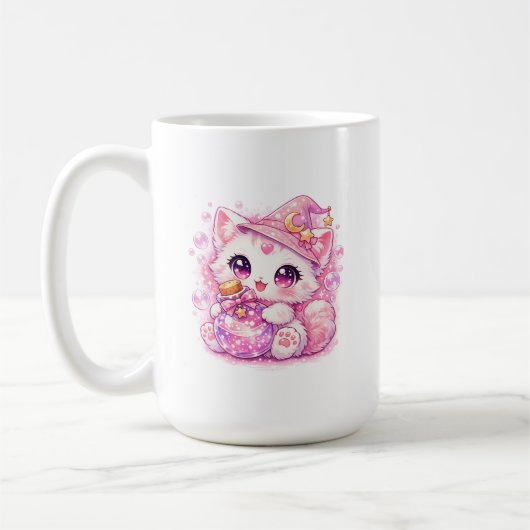 Mug Sorcière Kitty de potion Kawaii (Gauche)