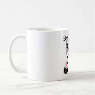 Mug Sorcière la plus triste en ville Halloween rose et