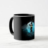 Mug Sorcière magique et chats (Devant gauche)