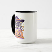 Mug Sorcière mieux avoir mon bonbon - mignonne Hallowe (Devant gauche)