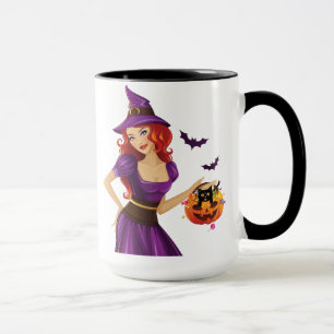 Mug Sorcière mignonne