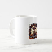 Mug Sorcière, n'importe quoi, Labrador Retriever Hallo (Devant gauche)