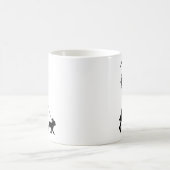 Mug Sorcière promenant Frenchie (Centre)